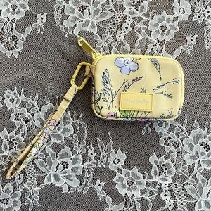 Vera Bradley Recycled Lighten Up Reactive Zip-Around Wristlet w/ RFID Protection